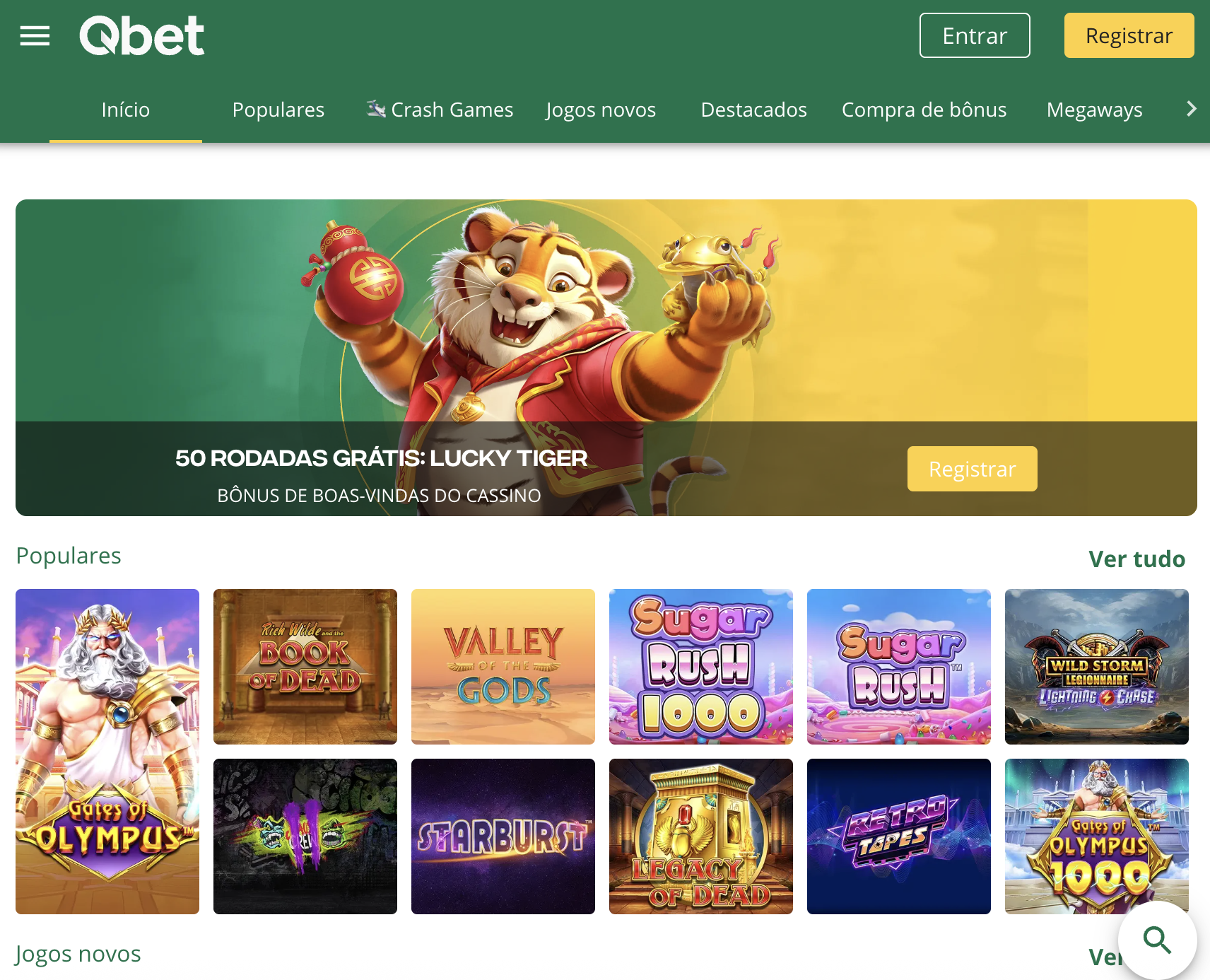 Captura de tela Qbet